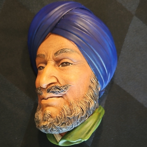 Bossons Chalkware SIKH 3D Wallart - Picture 9 of 9